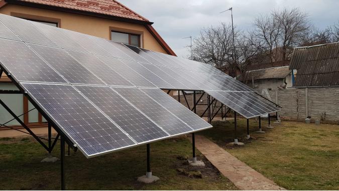 Сонячна електростанція потужністю 30 квт у Білій Церкві