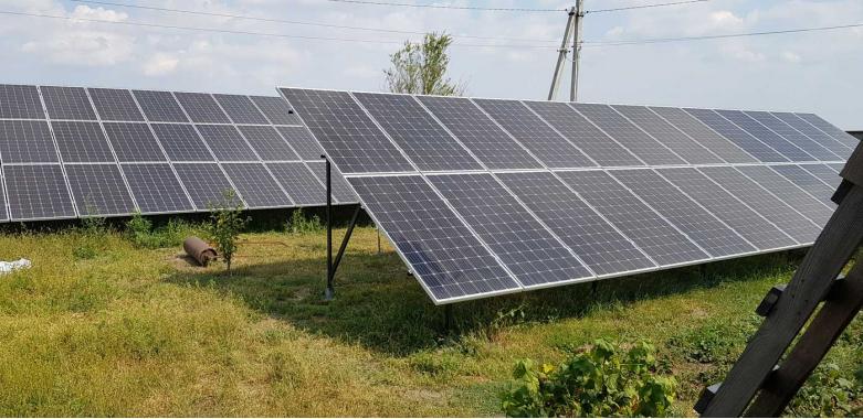 Сонячна електростанція село Шкарівка 30 квт по панелях 40 квт