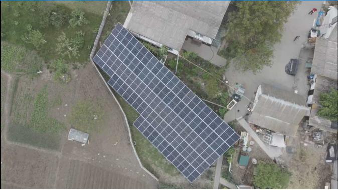 Сонячна електростанція зелений тариф 30 квт село Храпачі Київська область по панелях 42 квт