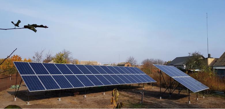 Сонячна електростанція потужністю 30 квт у Білій Церкві зелений тариф