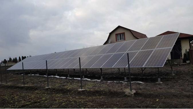 Сонячна електростанція 30 квт в селі Томилівка під зелений тариф Київська область