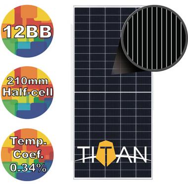 Сонячна панель 545 вт моно RSM110-8-545M Risen 12BB 210 mm TITAN