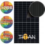 Сонячна панель 590 вт моно RSM120-8-590M Risen 12BB 210 mm TITAN