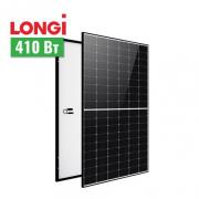 Сонячна панель 410 вт моно Solar PV panel 410 W mono LR5-54HIH-410M LONGi black frame