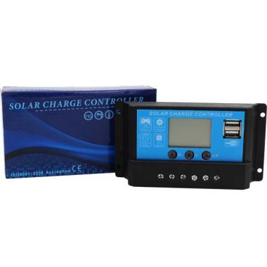 Контролер 10A 12/24B+USB DY1024 Juta