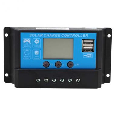 Контролер 20А 12/24В+USB DY2024 JUTA