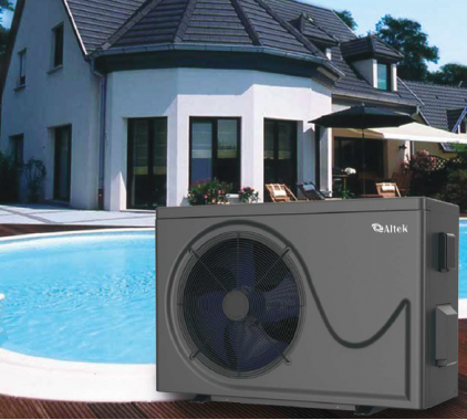 Інверторний тепловий насос для басейна Altek Pool 10 220V
