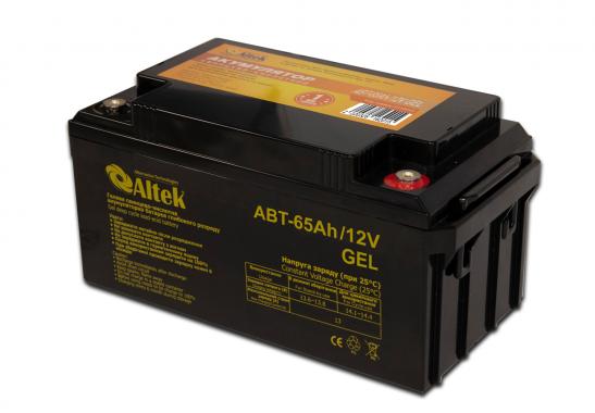 Акумулятор GEL ALTEK ABT-65-12