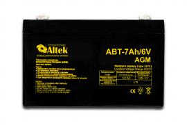 Свинцево кислотна гелева акумуляторна батарея Altek ABT-7-6-AGM