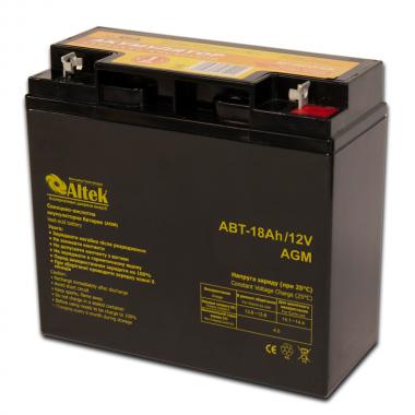 Акумулятор AGM ALTEK ABT 18Аh 12V