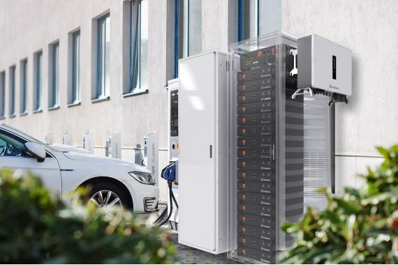 Гібридна комерційна станція Stromherz S-50K-3Р-40А-ESS-UA BMS SС-1000V-3,84 kWh 23,04 кВт
