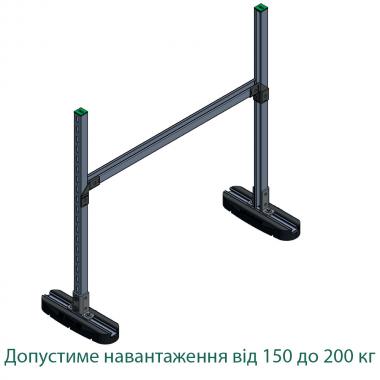 Н-комплект кріплення мереж 1000 х 1000 мм
