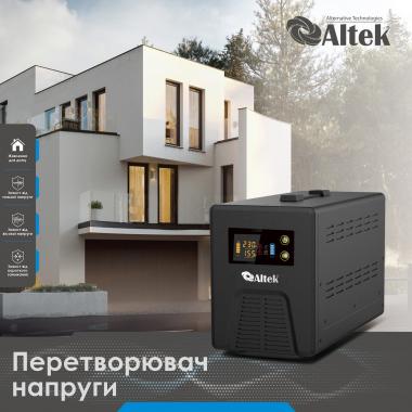 Перетворювач напруги із зарядним пристроєм ДБЖ ASU12 1500VA/1000W DC12V