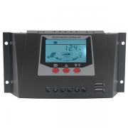 Контролер 30А 12/24В PWM + USB  WP3024D JUTA