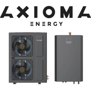 Тепловий насос Invertor + EVI 14 кВт 230В модель AXHP-EVIDC-14 Axioma energy