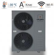 Тепловий насос Invertor + EVI моноблок 18 кВт 230В модель AXHP-EVIDC-18M Axioma energy