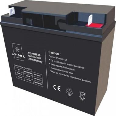 Акумулятор AGM 12В 20Ач AX-AGM-20 AXIOMA energy