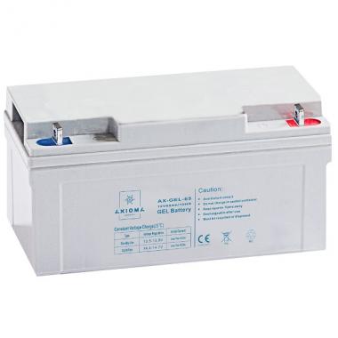 АКБ гелевий 12В 65 Ач AX-GEL-65 Axioma energy